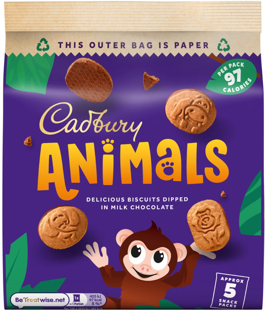Cadbury Animals Mini Biscuits